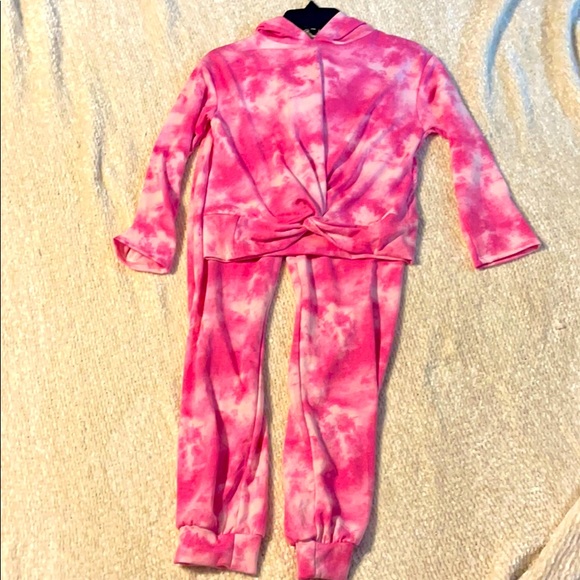 Love Squared Other - Cute Girls Jogger Lounge hooded Crop top & Sweats